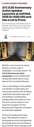 ATC EL50 Anniversary - ecoustics.com (US) review ATC EL50 Anniversary - ecoustics.com (US) review